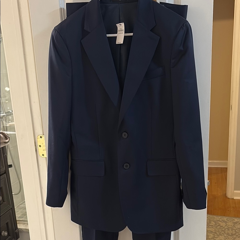 Banana Republic Navy Suit Classic Formal Suit NWT